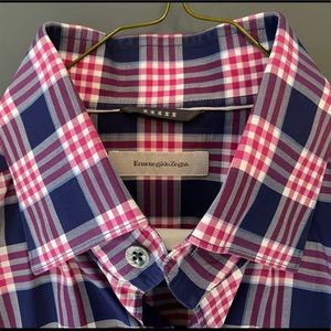 Men’s Ermenegildo Zegna dress shirt.